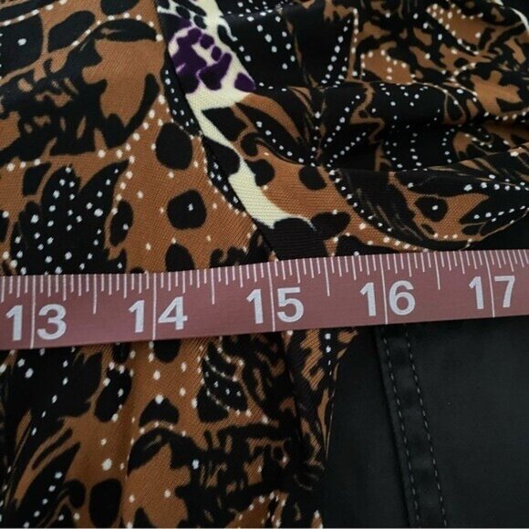 PINKO V Neck Puff Sleeve Viscose Salsa Long Sleeve Night Out Date Dress Sz XS • - Picture 9 of 12